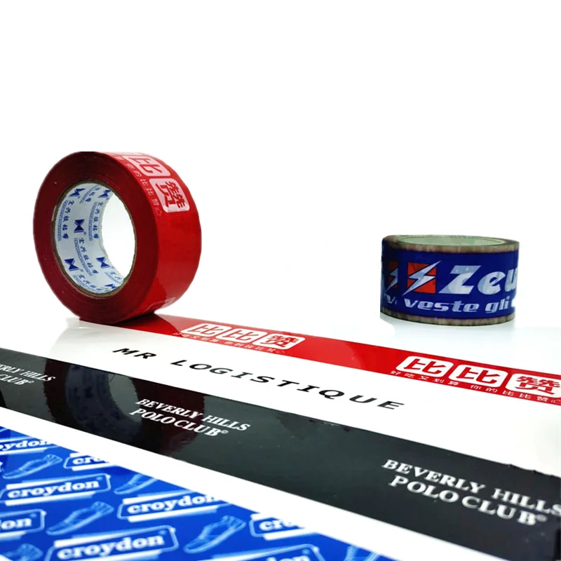 Customize Prime Branded Name Bopp Custom Package Pack Adhesive Custom Brand Packing Tape