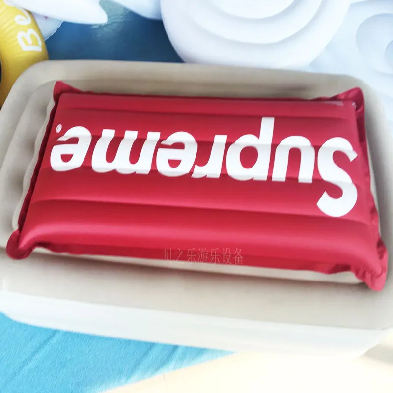 Custom Pvc vinyl inflatable raft for sale photography props Nylon cloth red inflatable water float row Sup