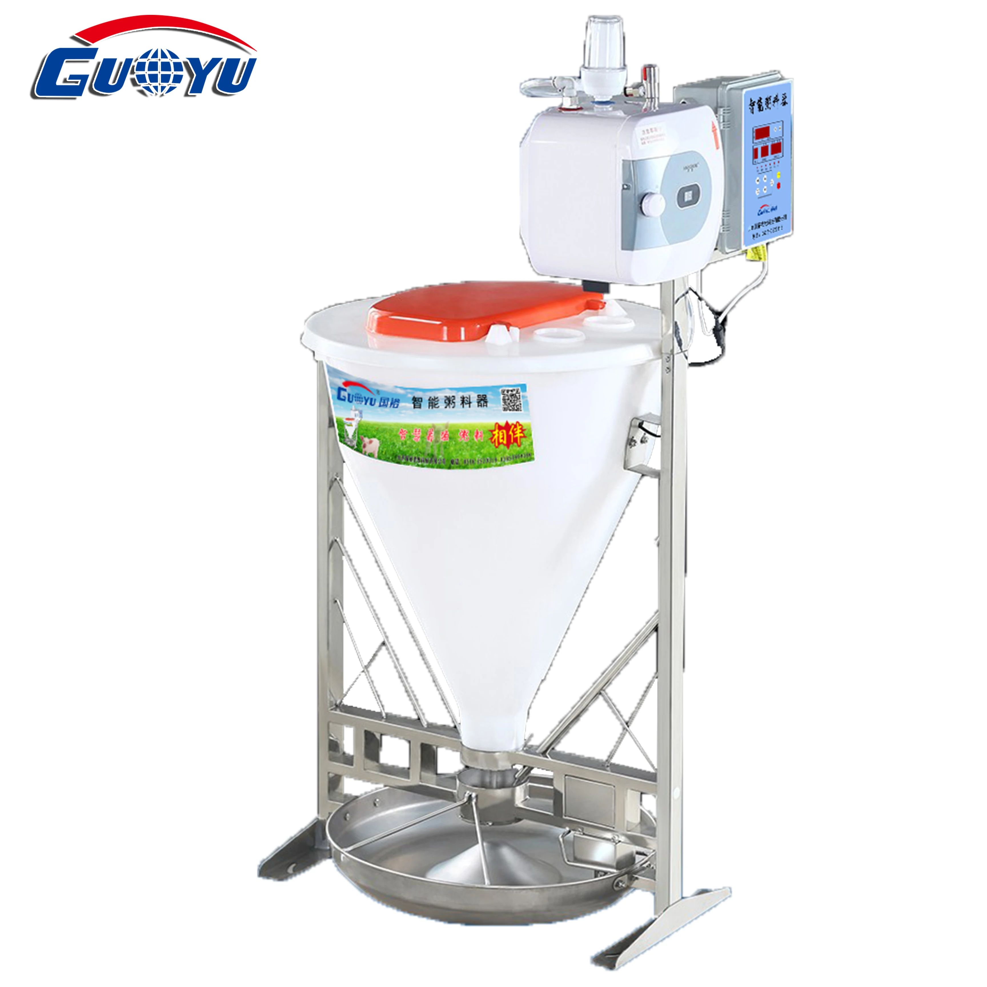 Factory price high quality fully automatic livestock and poultry sow fattening pig feeding dry and wet pig feed trough