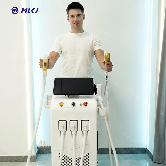 2024 new arrivals diode laser + ND YAG tattoo removal laser TWO functions 2 in 1 machine medical diode laser