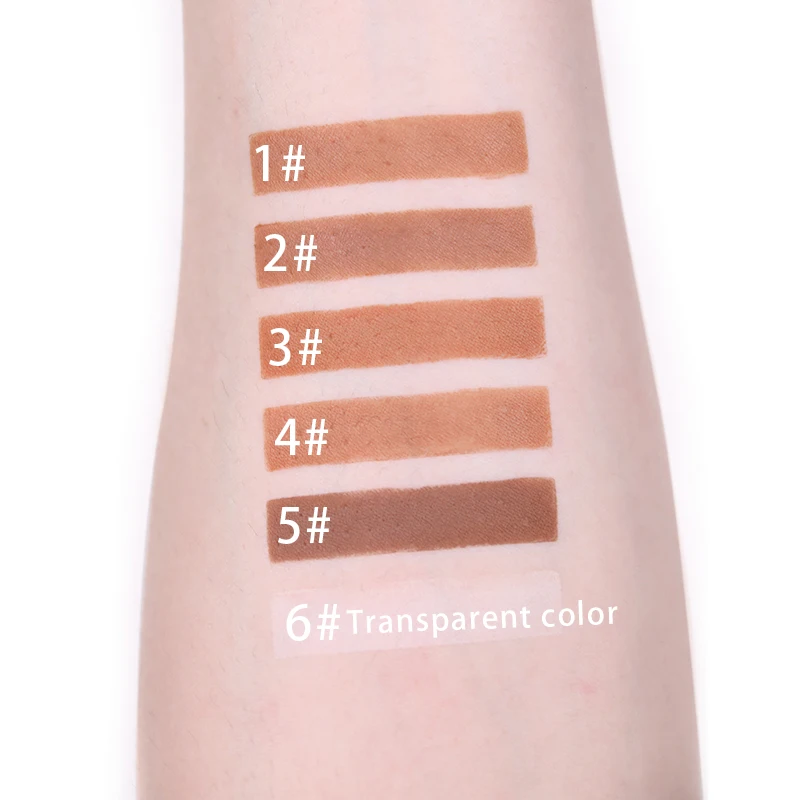 Face Private Label Wholesale Pressed Powder Foundation and Powder for All Skin OEM Best Makeup 6 Color Female Travel Size 10G