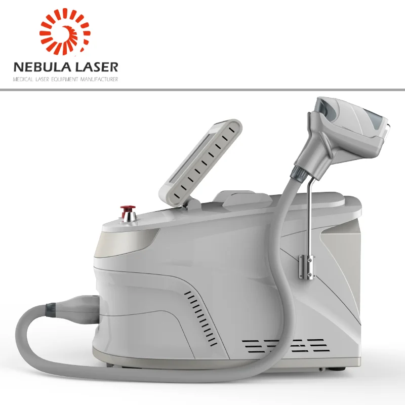 Triple wavelength 755nm 808nm 1064nm diode laser hair removal machine,two big spot size 15*30mm + 10*12mm