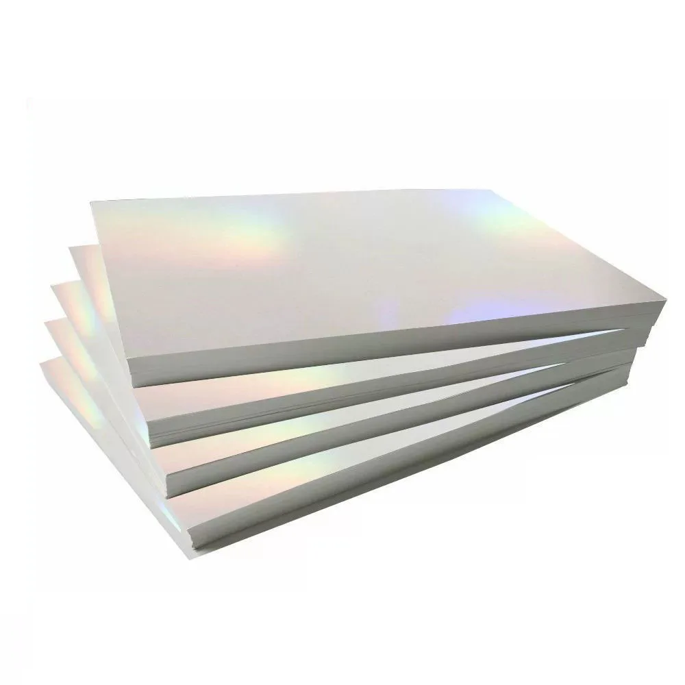 Custom A4 Eggshell Vinyl Roll Holographic Adhesive Sticker Paper for Graffiti