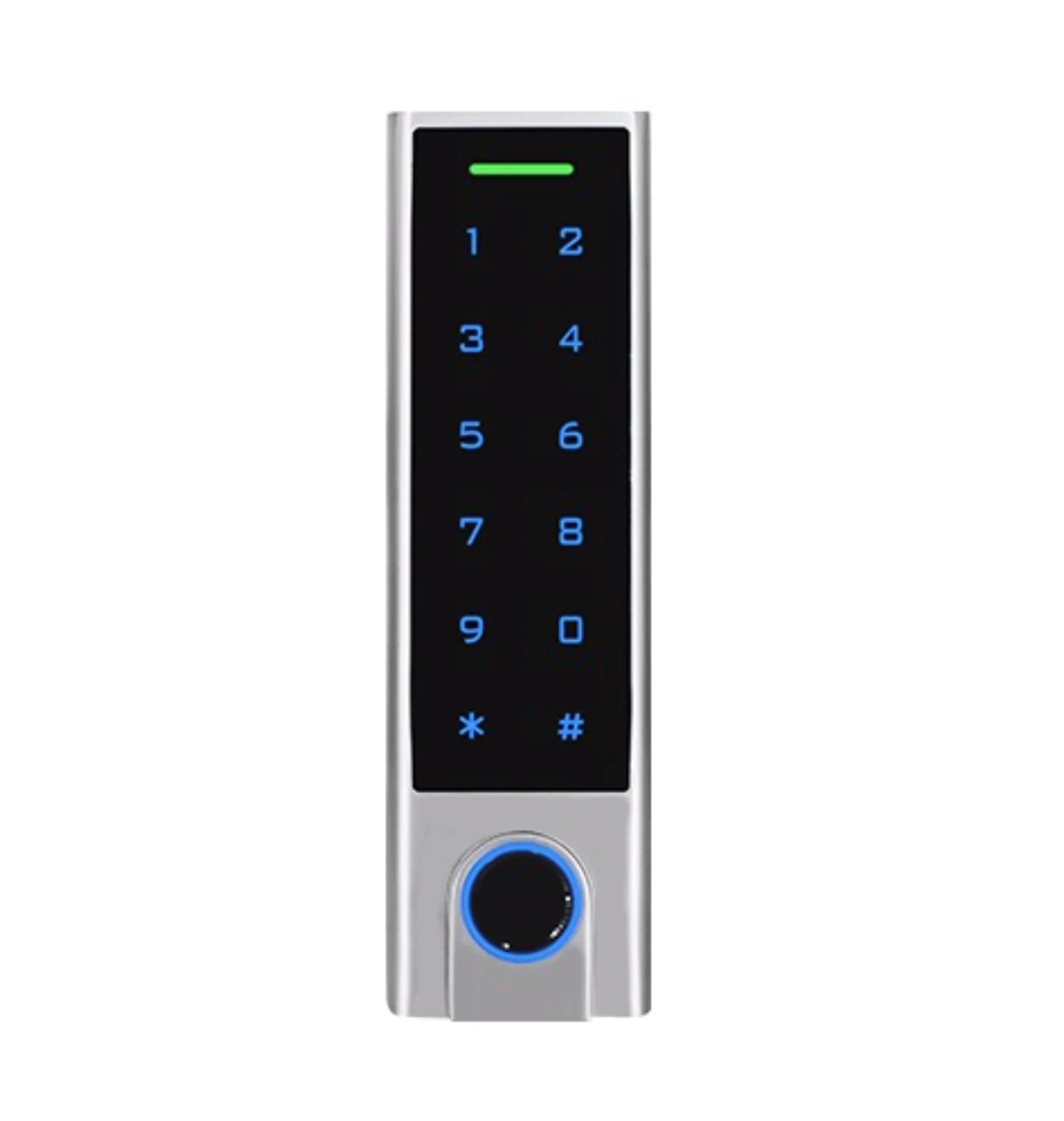 HF3 Fingerprint Metal Door Access Control With  Touch key and RFID Card Reader Functions