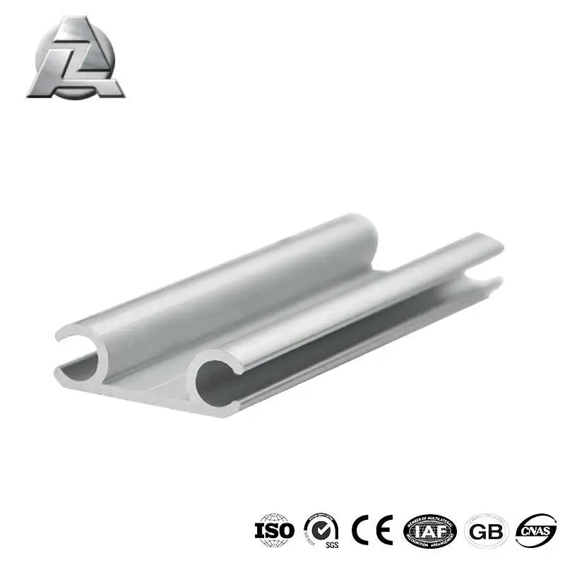  Wholesale aluminum single rail keder profile extrusion for