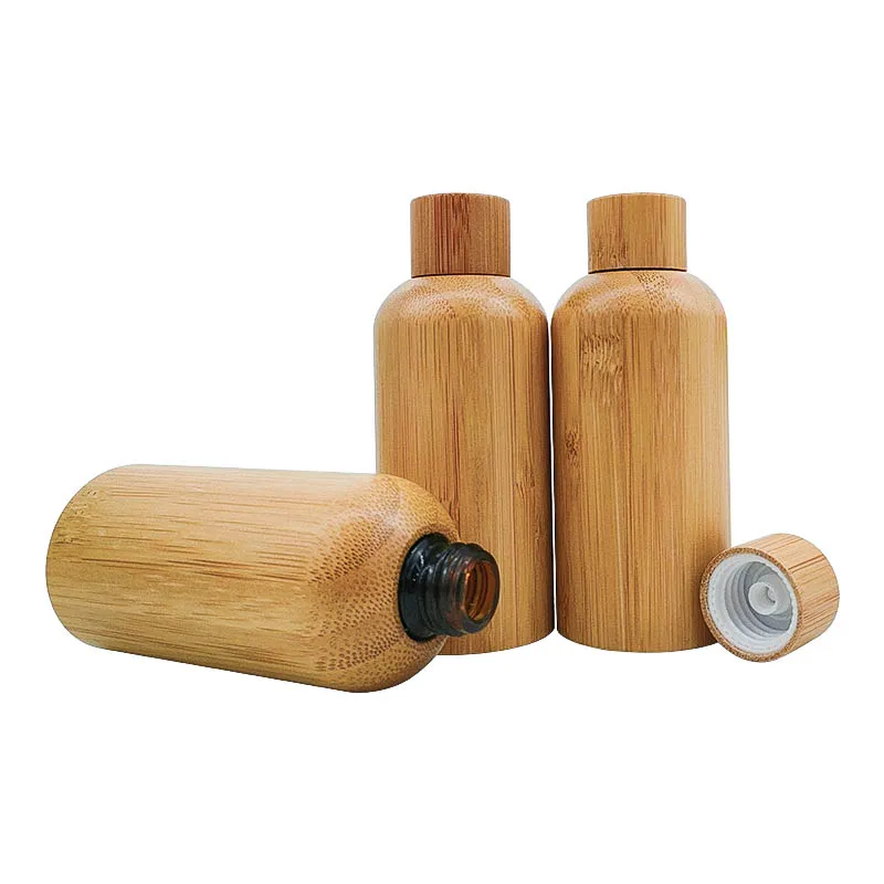 Custom 1/2oz 10z glass hair  essential oil bottles with plastic plug stopper