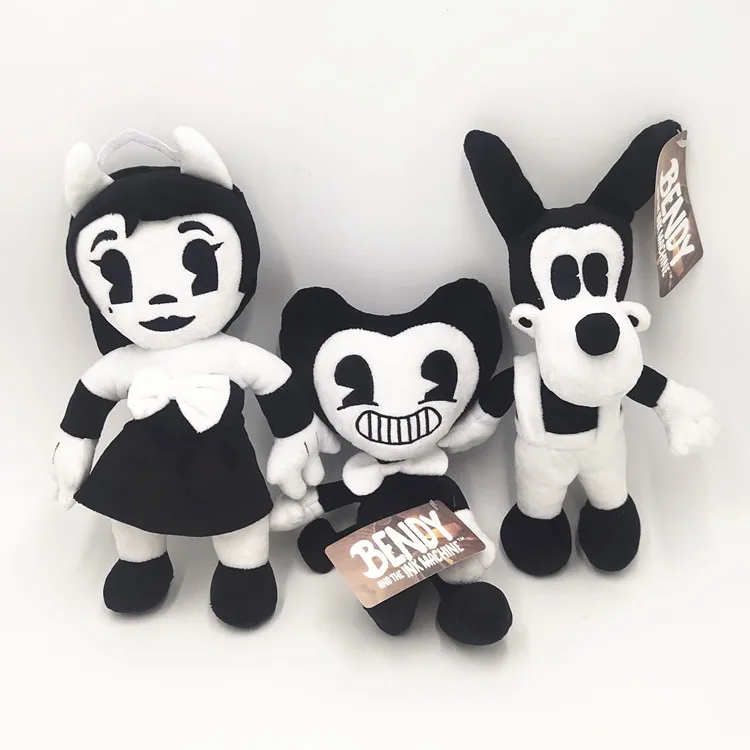 Spot Thriller Game Bendy and the Ink Plush Toy Stuffed Figures Toys Anime toys for Halloween