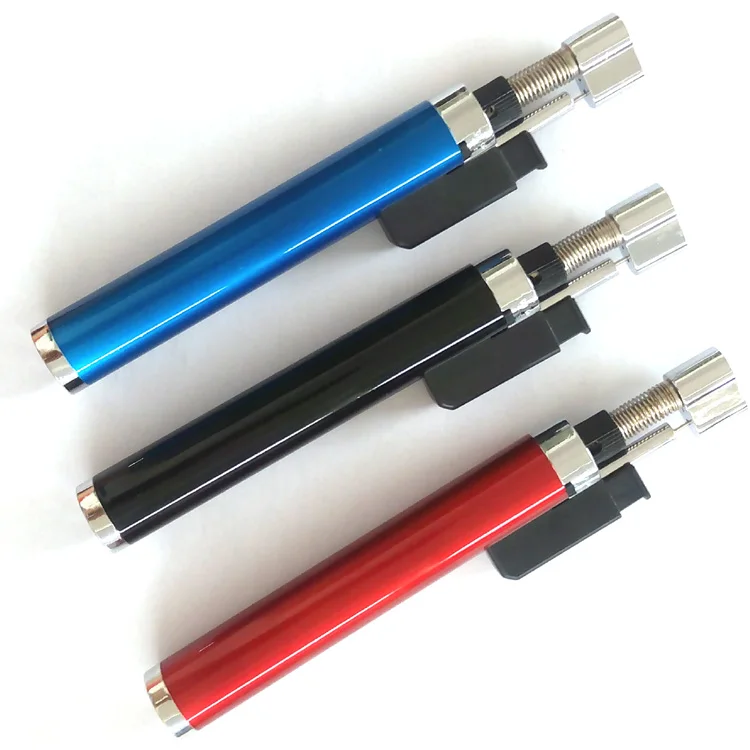 GF-853 Unique Cheap refillable Pencil Kitchen Butane Pen Lighter Torch Candle Lighter