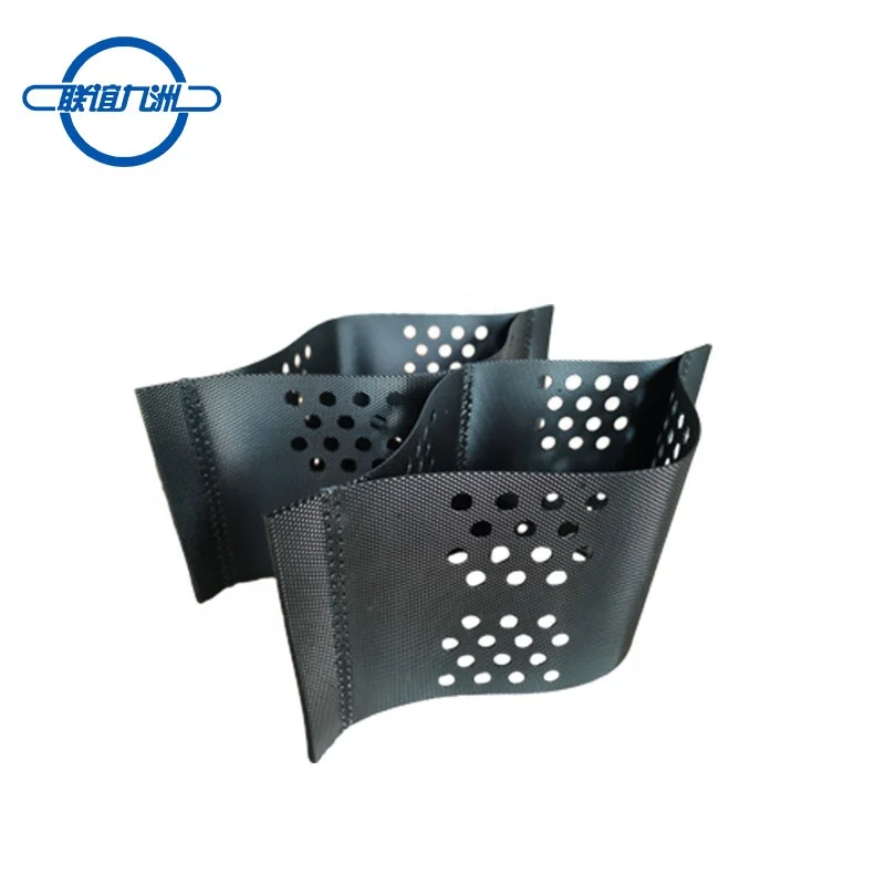 Пластиковый hdpe черный геоячейка для гравийной дорожной плитки защита от