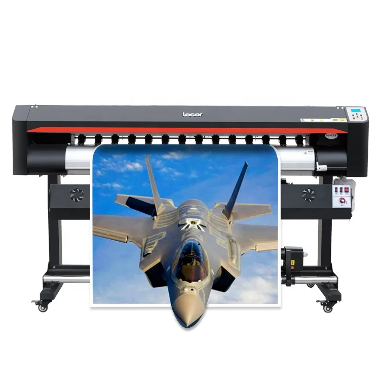 
Famous Brand Locor 1.6m/5feet dx5 xp600 head printer polyester canvas framed picture plotter machine 