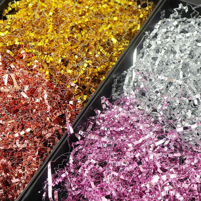 Factory Wholesale Adequate Stock Shredded Tissue Filler Paper For Gift Packaging Shredded Paper Free Shipping