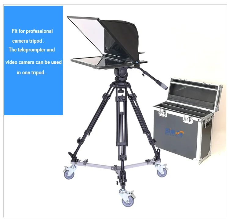 22 дюйма self-монитор камеры заднего вида, ответвитель зеркало профессиональное беспроводной пульт дистанционного управления студийное телесуфлер для продажи