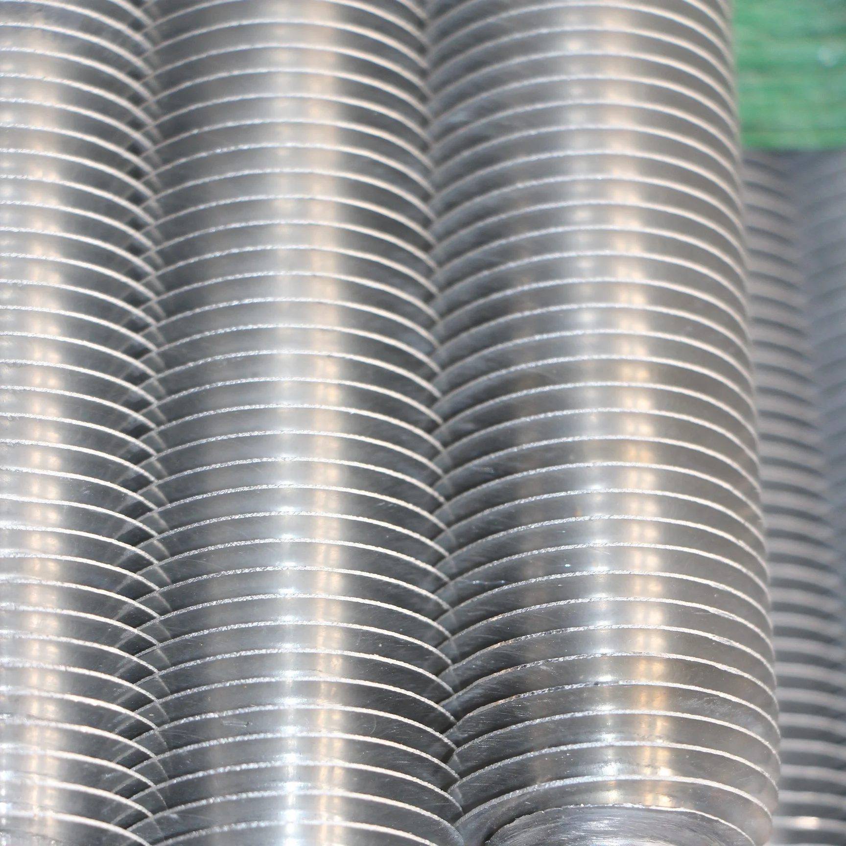 Evaporating Condensing Coil Copper Aluminum Stainless Steel Fin Tubes Finned