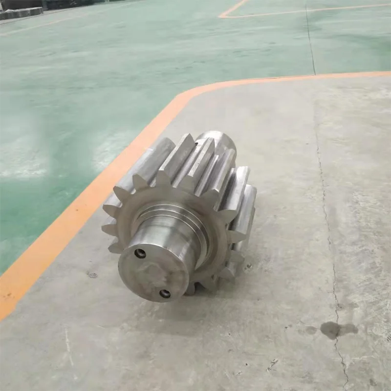 Custom Cnc Machining High Precision Spur Gear Pinion Shaft