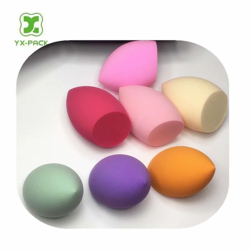 Beauty tools cosmetic teardrop latex free soft foundation puff blender make up sponge