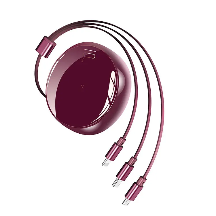 
Недорогой высококачественный настраиваемый логотип интеллектуальный чип Передача данных безопасность Быстрая зарядка 3 в 1 кабели данных 