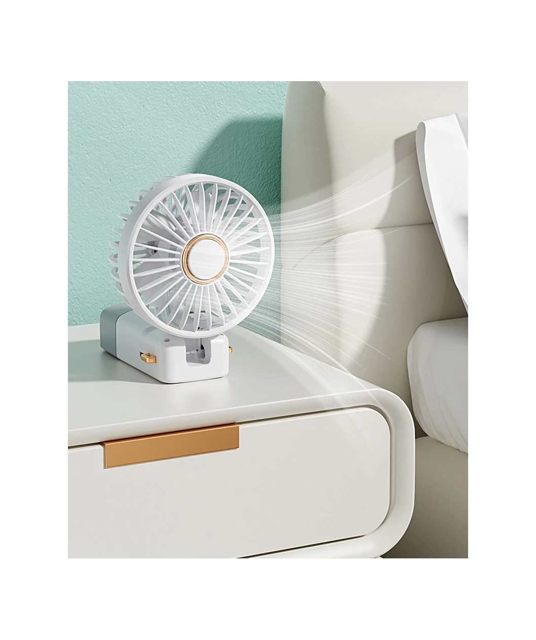 New Design Good Quality Compact Folding Handheld Fan Designed For Easy Storage And Carrying
