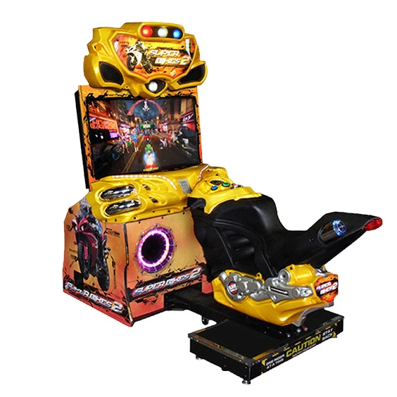 Crazy Speed Driver Racing Game Machine Coin Operated Race FF Super Bike 2 Motor Arcade Games Car Racing Machine