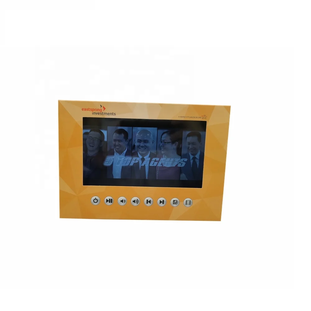 
Cote A5 Customized Paper Video Greeting Card Stander Video Pos Card Components For Christmas Gifts 