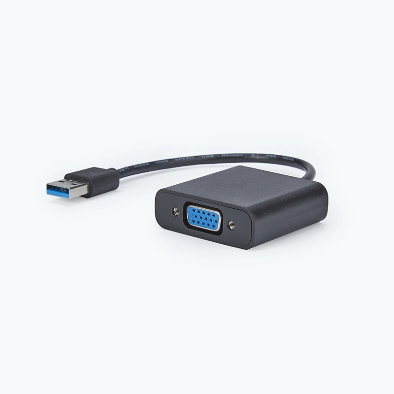 High Quality 1080P USB 2.0 3.0 to VGA Adapter Converter Cable