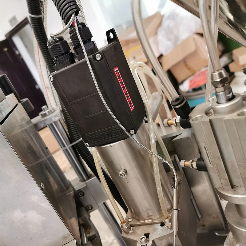 CE Standard Fully Automatic Aluminum or plastic Cosmetic Cream Tube Filling sealing Machine