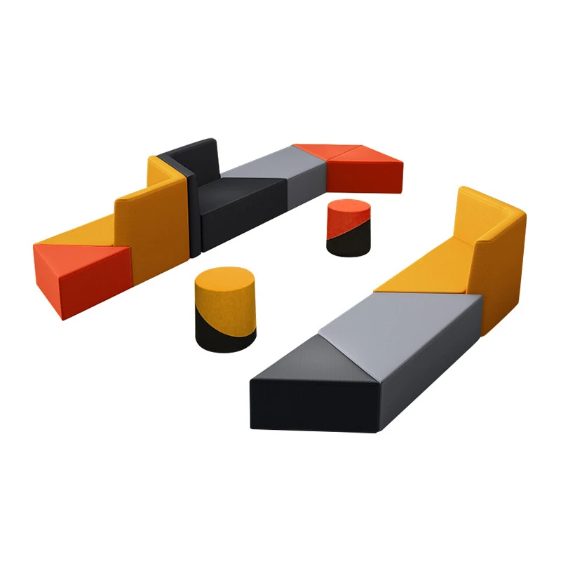 Customized hall sofa set latest office waiting sofa European leisure sofa