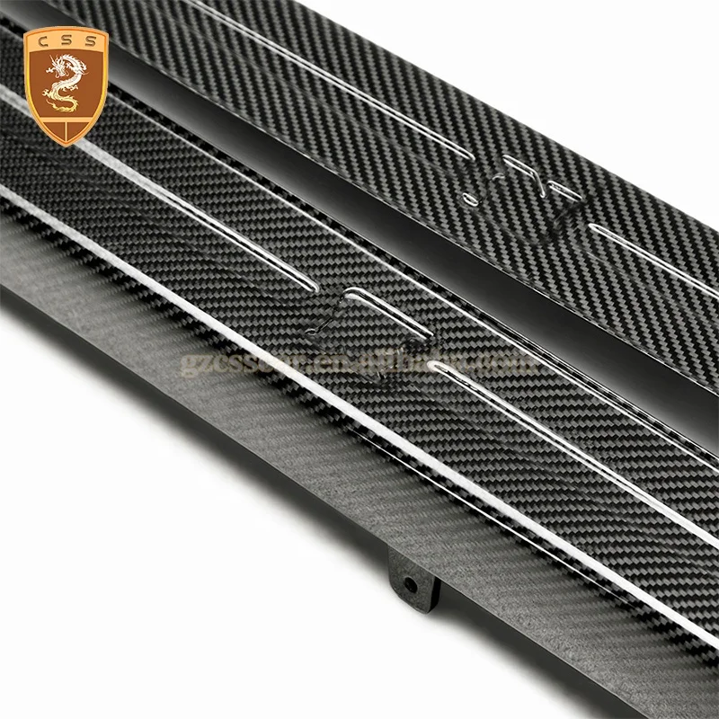 New Arrival Carbon Fiber Side Steps For Nissan GTR R35 Side Pedal Car Modification Accessories