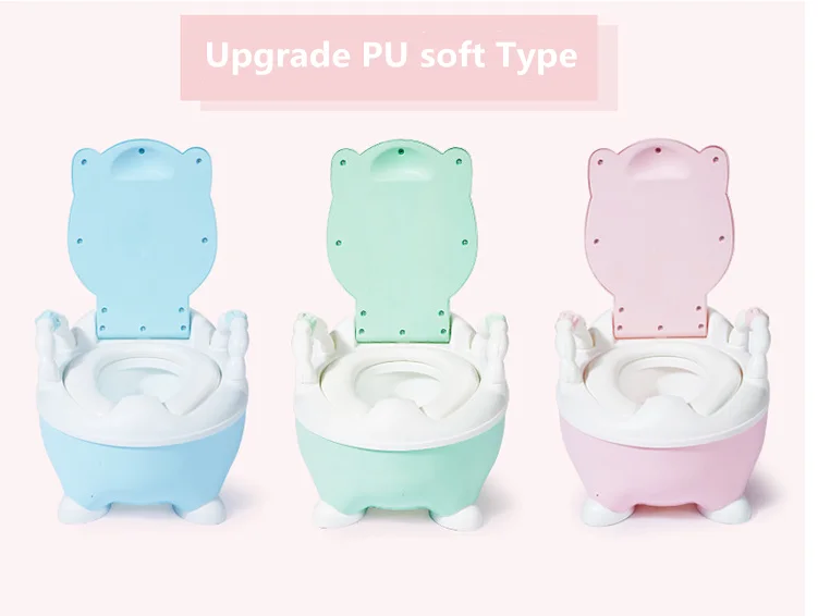 2021 Aliexpress hot sales baby folding travel potty  seat  training cute animal shape child boy and girl training toilet chair