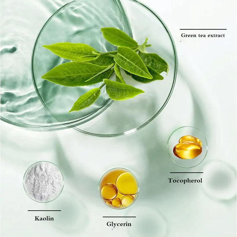 Wholesale Skin Care Beauty Products Skin Repair And Acne Remove Organic Green Tea Mask Clay Mask Stick For Women