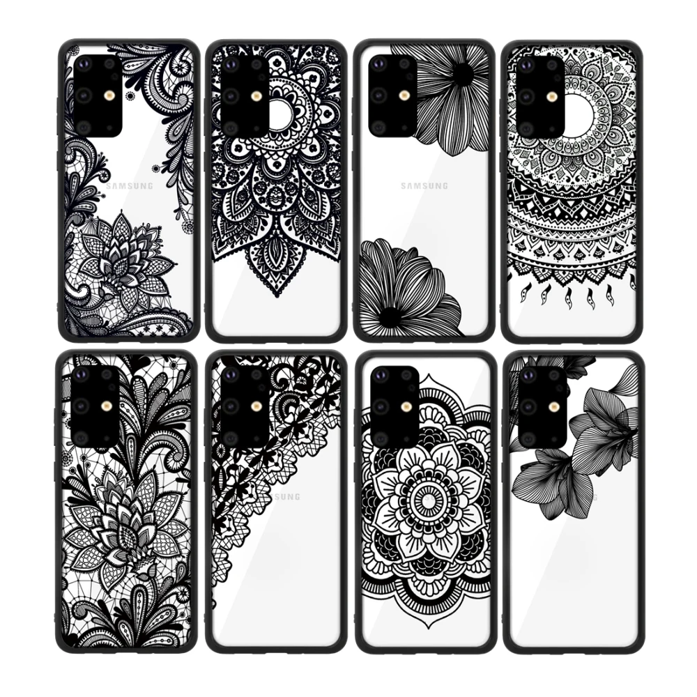 classic lace TPU PC cell phone Case For Samsung Galaxy S10 PLUS