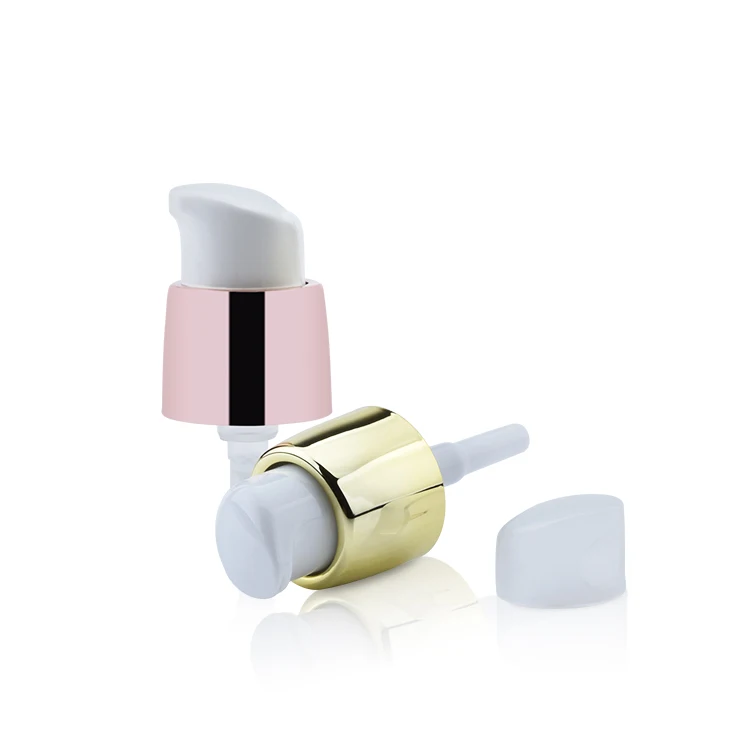 Free Sample Plastic Treatment pump custom airless 18/410 cream pump for making up