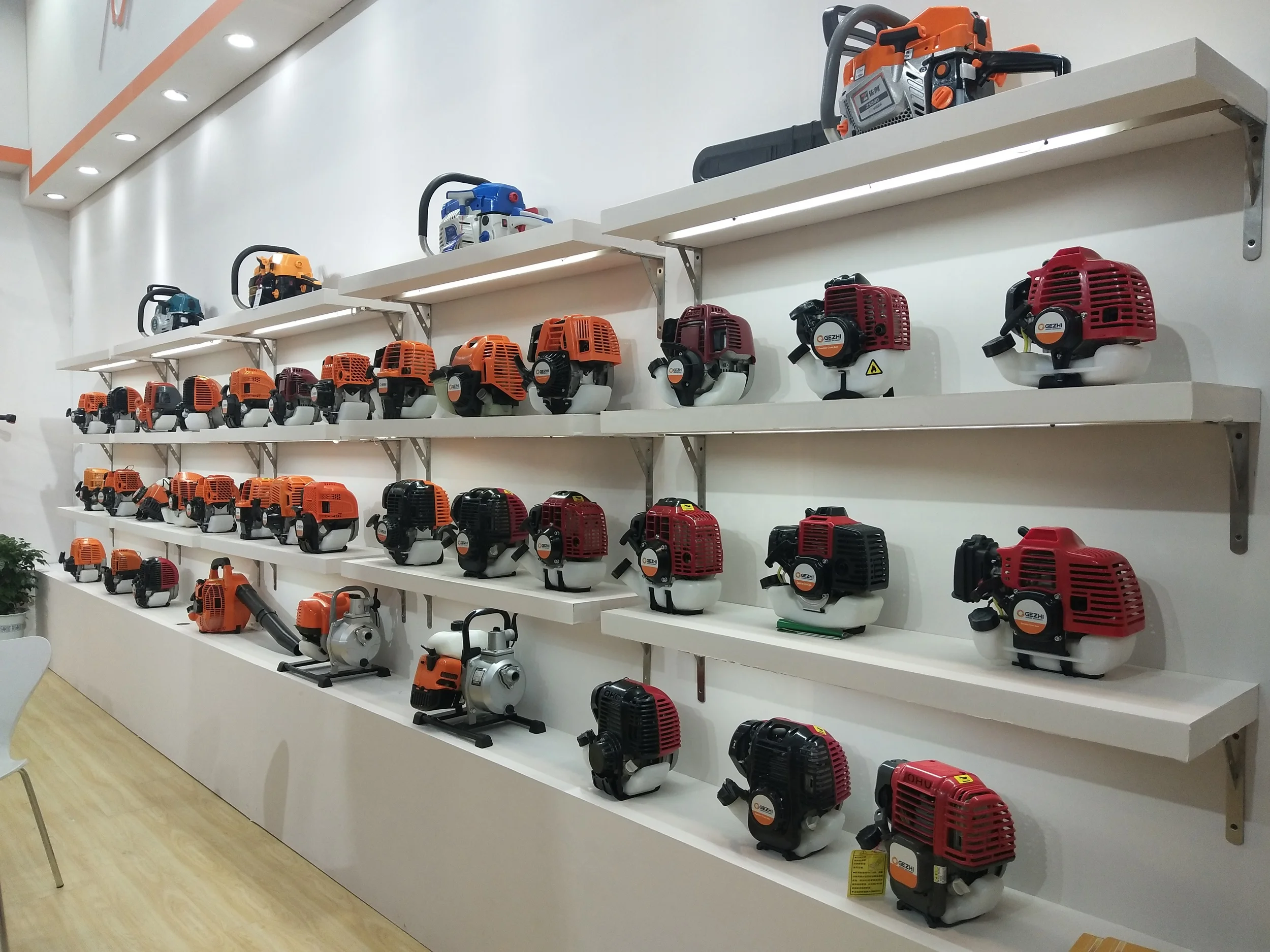 52cc good quality 2 Stroke gasoline brush cutter bc520 and rice cutter with CE