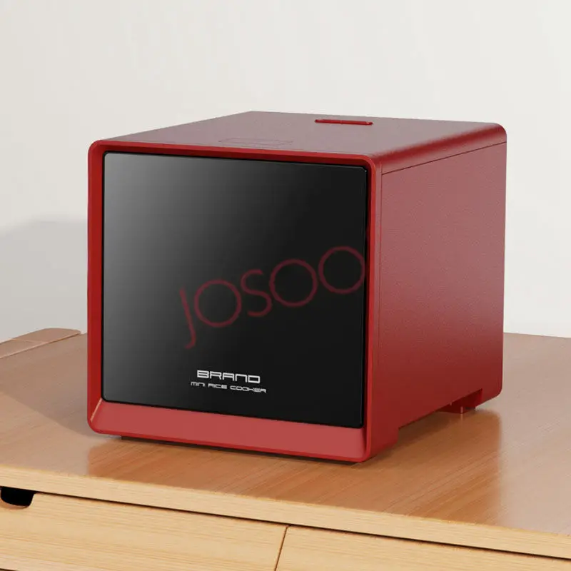 High Quality Square-shaped Mini Microwave Rice Cooker Low Carbo 2L Low Sugar Rice Cooker Electric 400w