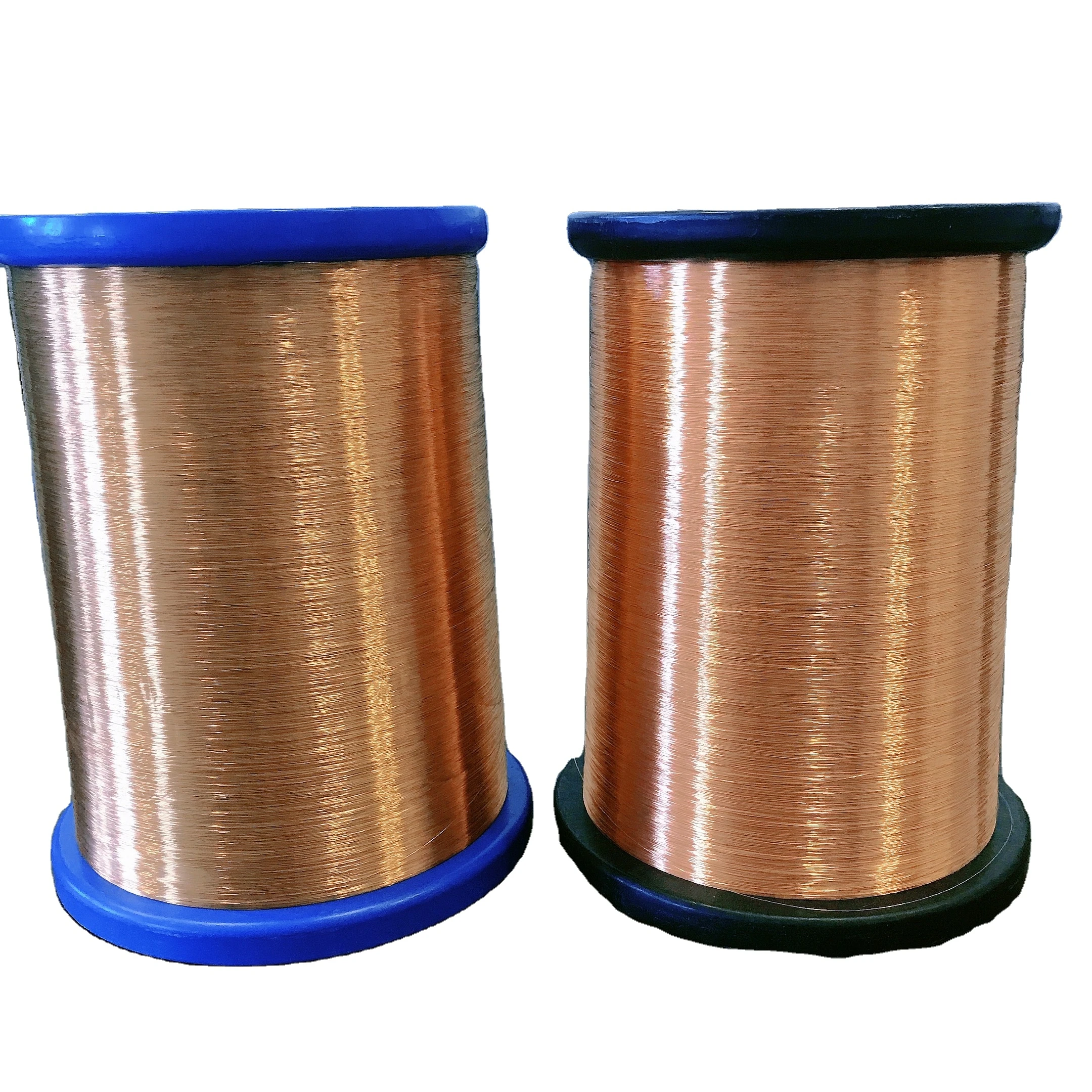 Manufacturer high quality CCA 36 SWG 0.178mm 155 solderable polyurethane enameled CCA copper clad aluminum wire triple film
