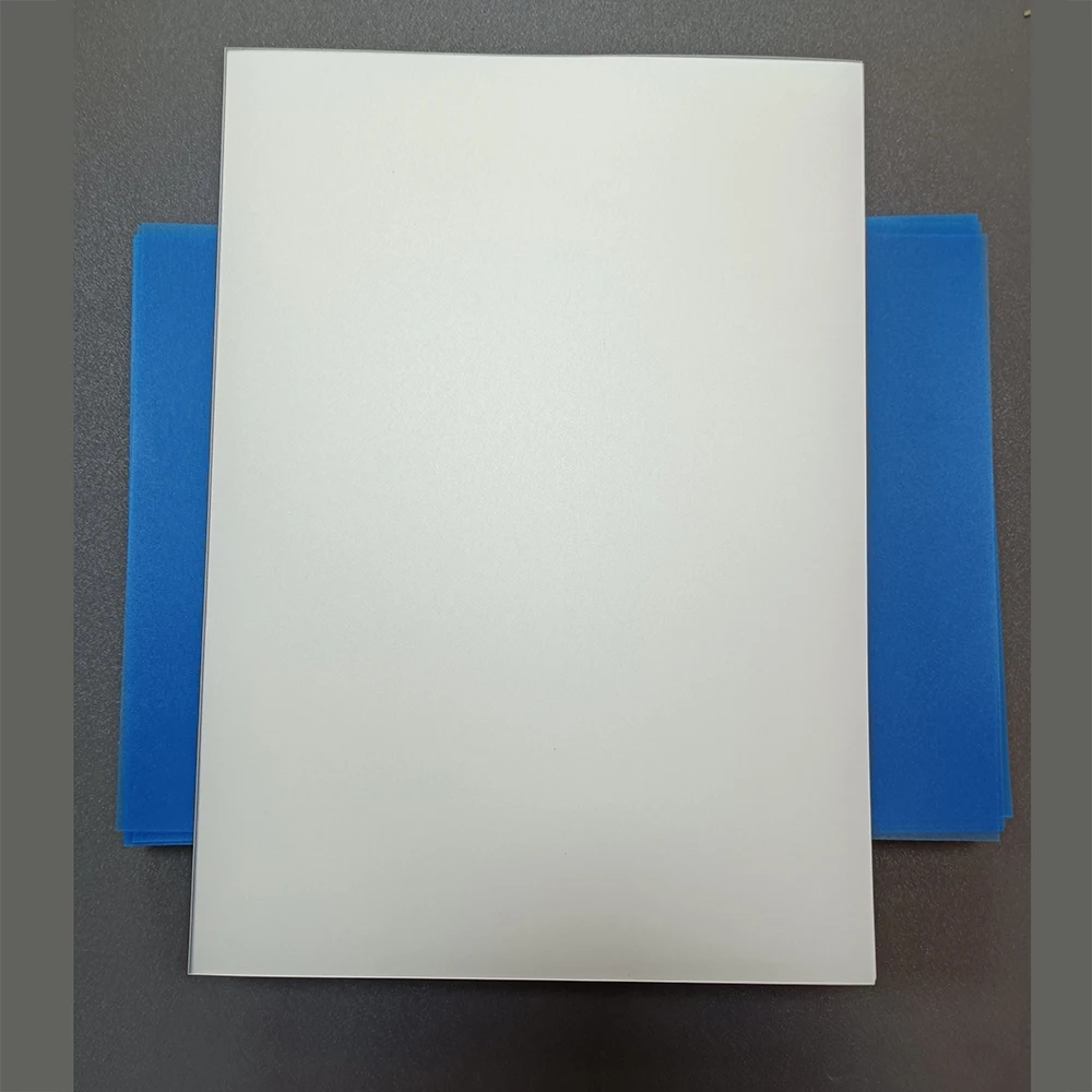 Factory Wholesale A4 A3 Matt PP Book Binding Cover 200-500 Micron Bright Office Brand Diagonal Transparent Colorful