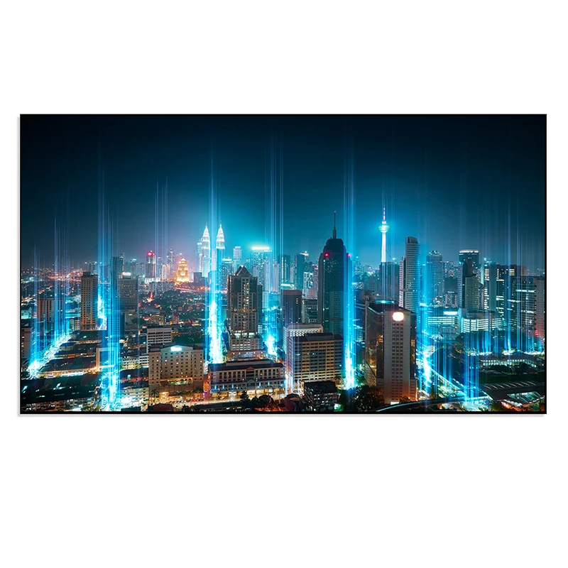 Elite Projector Screen 100 inch 16:9 Ambient Light Rejecting Projection Screen Home theater PET