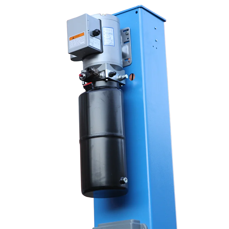 Automotive Hydraulic 4 Ton Clear Floor Double Cylinder Car Lift 2 Post lifts