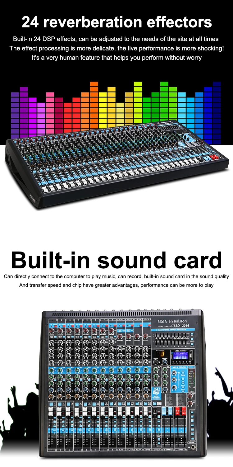 Glen Ralston Audio Mixer Digital Professional For Wholesales