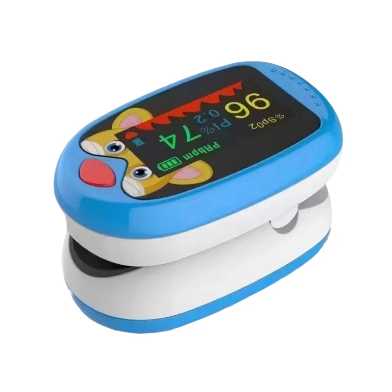 Household Medical Device TFT Rechargeable Baby Child Fingertip Pulse Oximeter Of Fingertip