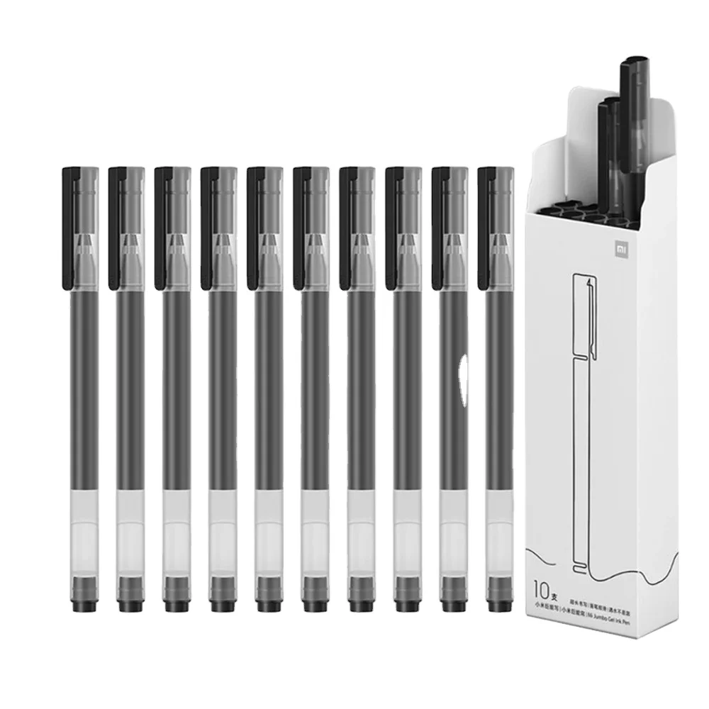 original XiaoMi mijia Quick-Dry Black Red marker pen Gel Pens for Journaling Drawing Doodling Gel Ink Pen Retractable 0.5mm