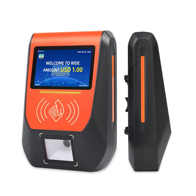 4G RFID with LCD screen/Prepaid IC Card Payment POS/Bus NFC Reader