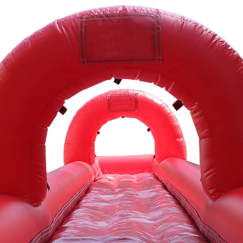 Inflatable slip n slide inflatable slip slide commercial grade pvc long airtight bottom inflatable 2 layer Water slide for kid