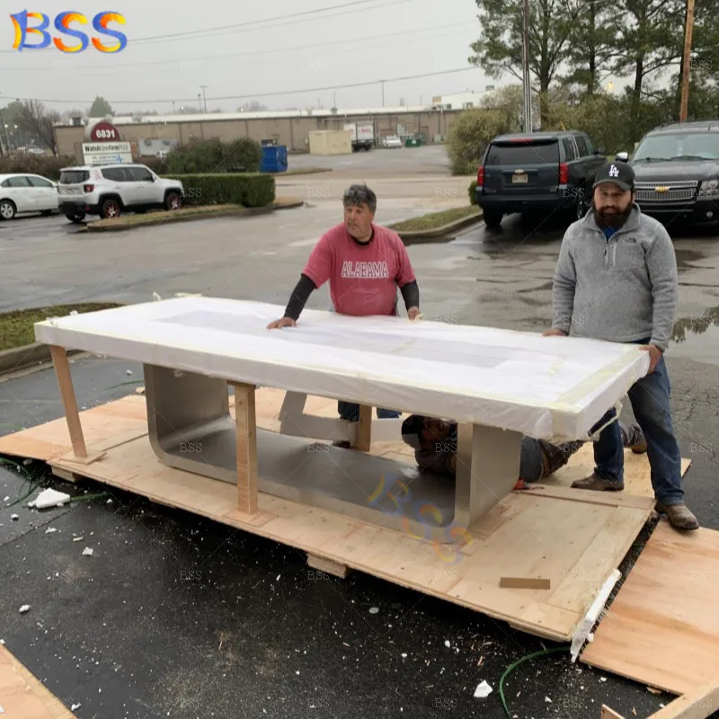 Canada Best Selling Amazing Rectangle 16ft Long Modern Office Marble Conference Room Table With Chairs