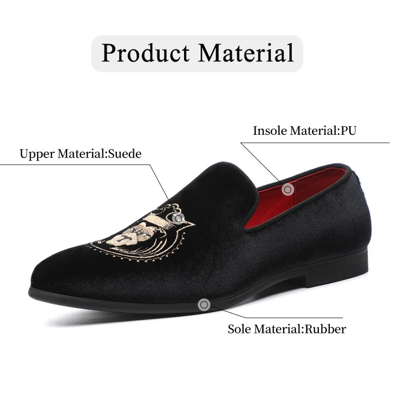 sapatos de couro para homens Suede Leather Upper Fashion Slip On Top Grade Formal Shoes Leather Loafers Men 9901