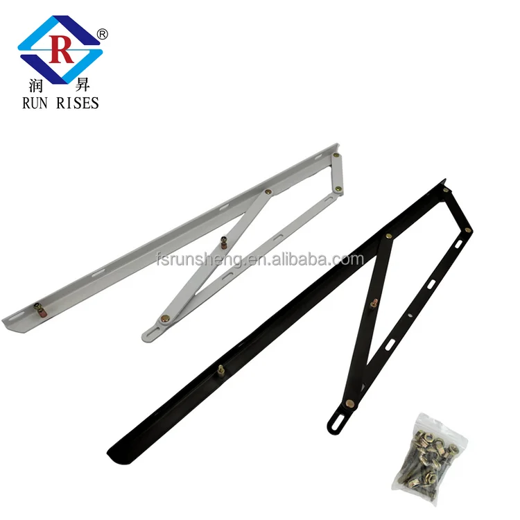 C15-1 Hot sale 900/1100/1200mm black hidden bed mechanism with gas spring hinge space saving furniture