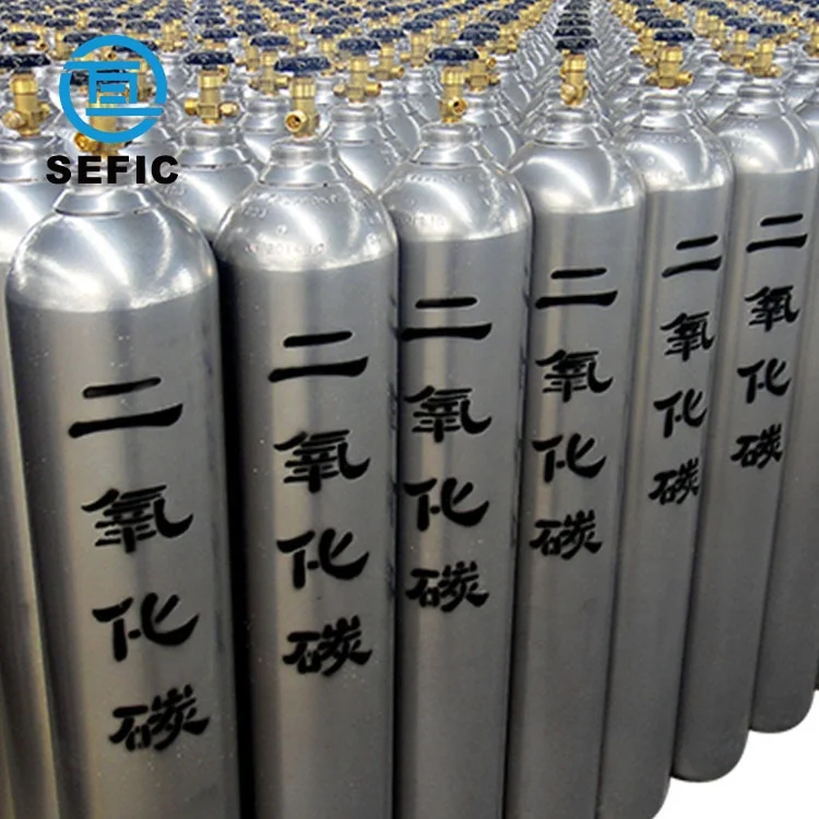 SEFIC 50L 230Bar CO2 Gas Cylinder Pure Grey