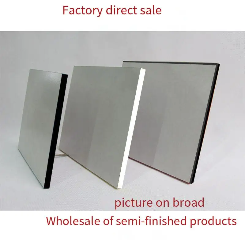 Рамина, кристаллическая доска для фотографий, картина, Лафит, черный конический ПВХ, белые прямые заготовки, полуфабрикаты, оптовая продажа