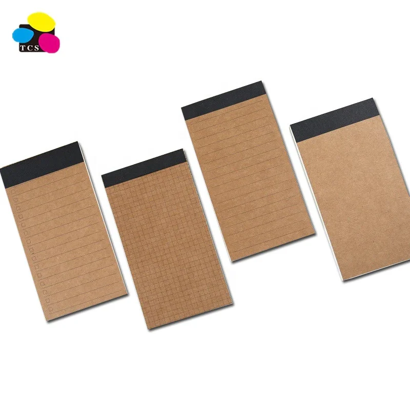 Stationery office supplies Pocket notebooks to do list planners Lined pages Plain paper line pages diary