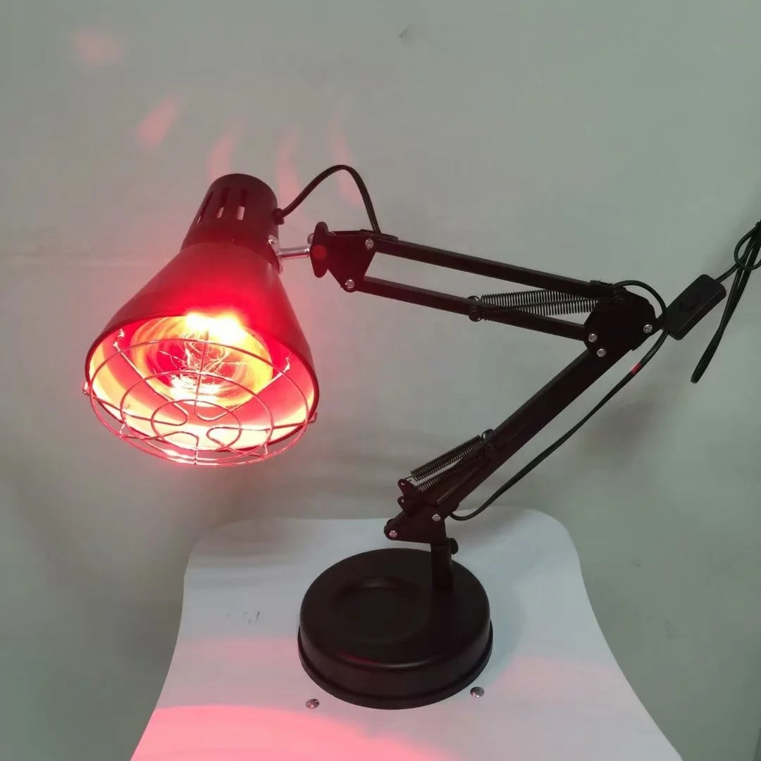 Wholesale Price Portable Small Base Red Light Infrared Therapy Heat Lamp
