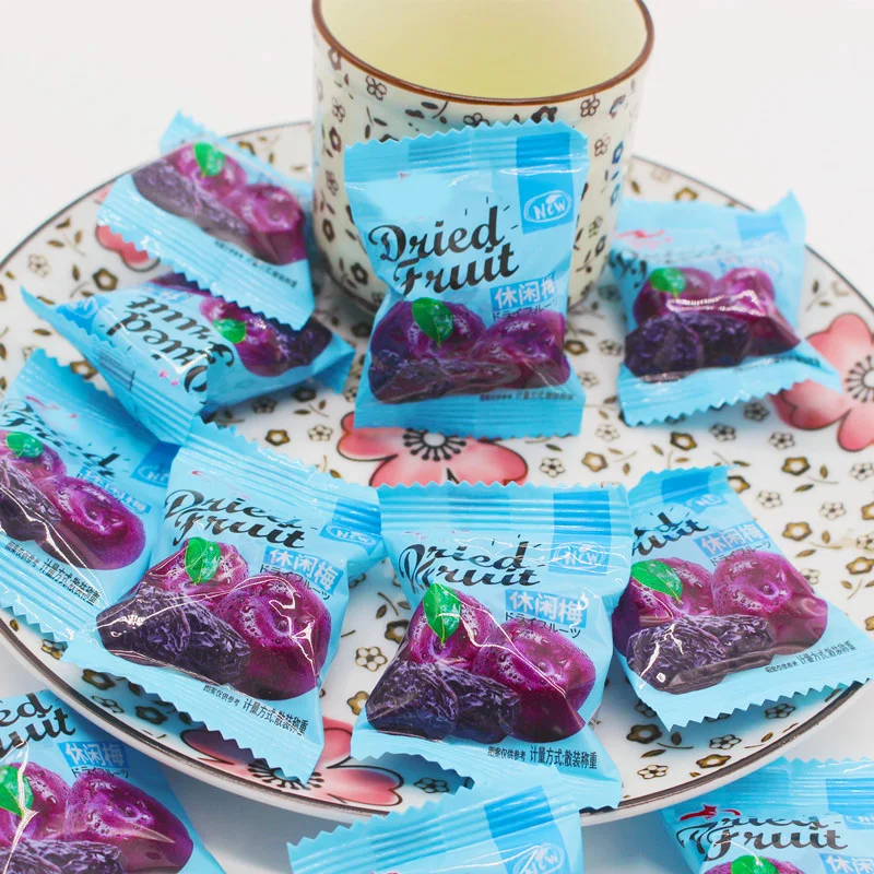 wholesale  Mixed packed candied plum 1kg independent packaging dried fruit snacks snack in bulk